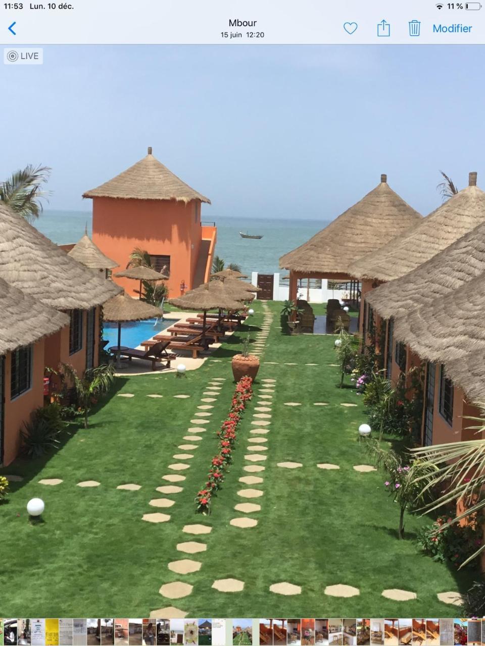 Terra Lodge Sénégal Mbour Kültér fotó